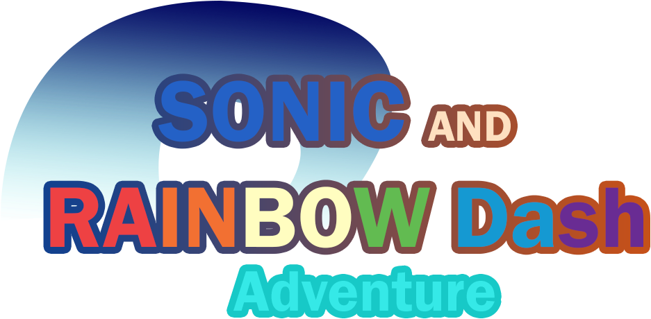 Nsmah, Crossover, Logo, Photoshop, Rainbow Dash, Safe, - Electric Blue (953x486), Png Download