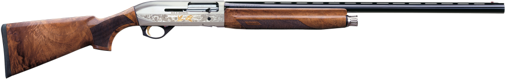 Montefeltro Silver Shotgun - Franchi Affinity 150 Anniversary (1004x353), Png Download