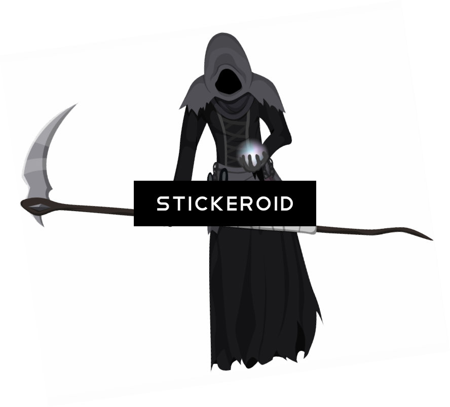 Grim Reaper - Sword (888x804), Png Download