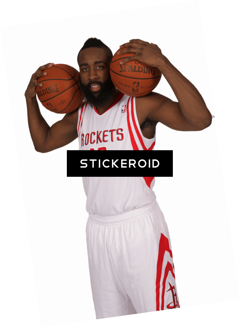 James Harden Balls - Shoot Basketball (815x1108), Png Download