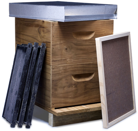 Ceracell Starter Hive Assembled Supers Thermo Wood - Wood (550x550), Png Download