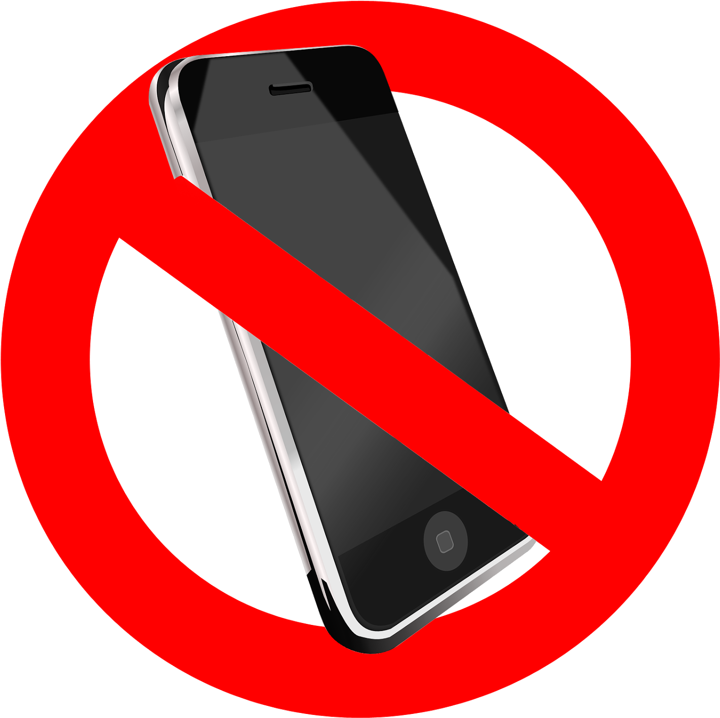 Scientific Link Found Between Aviation Ban And Cellphones - Don T Use Phone (1600x1600), Png Download