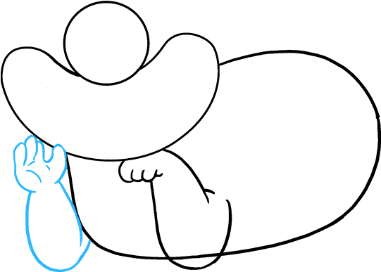 How To Draw Cheshire Cat - Drawing (680x678), Png Download