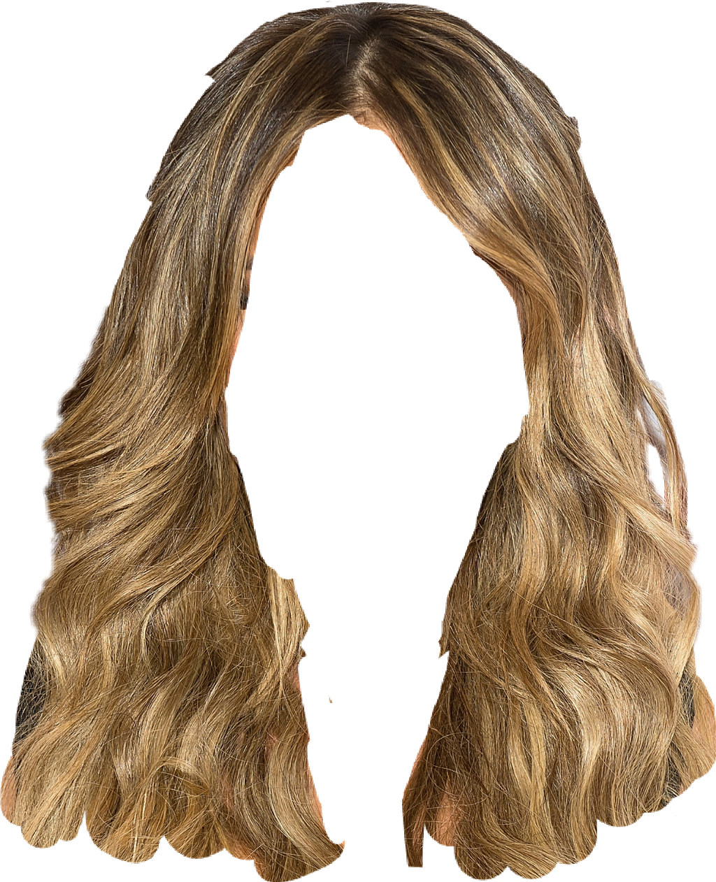 Report Abuse - Blonde Hair Sticker (1024x1262), Png Download