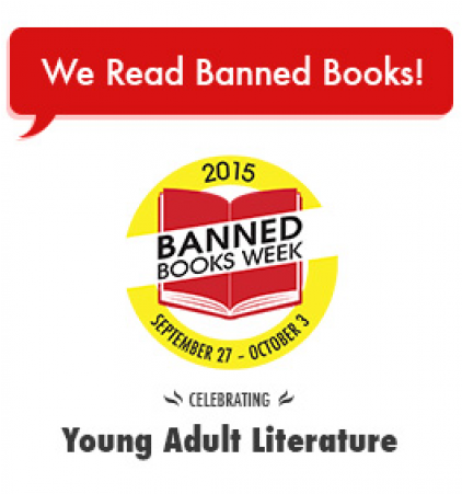 Banned Books Week - Banned Books Week 2015 (800x450), Png Download