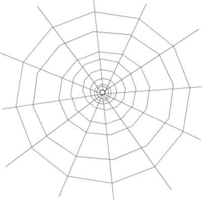 Web-020 - Halloween Cobwebs With Transparent Background (400x395), Png Download