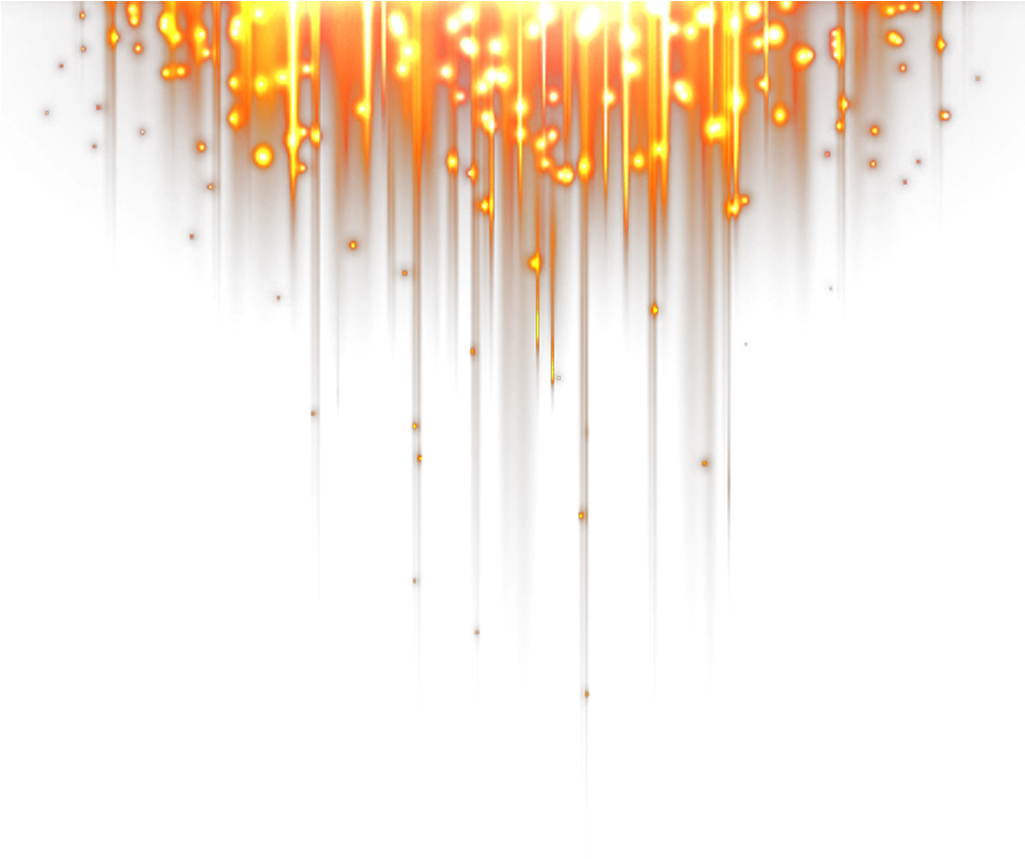 Mq Border Borders Yellow Light Lights Orange Fire - Light (1024x1034), Png Download