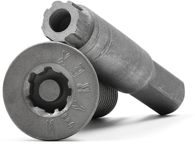 9998% Effective World's Most Secure Fastener - 1 2 Security Bolt (700x506), Png Download