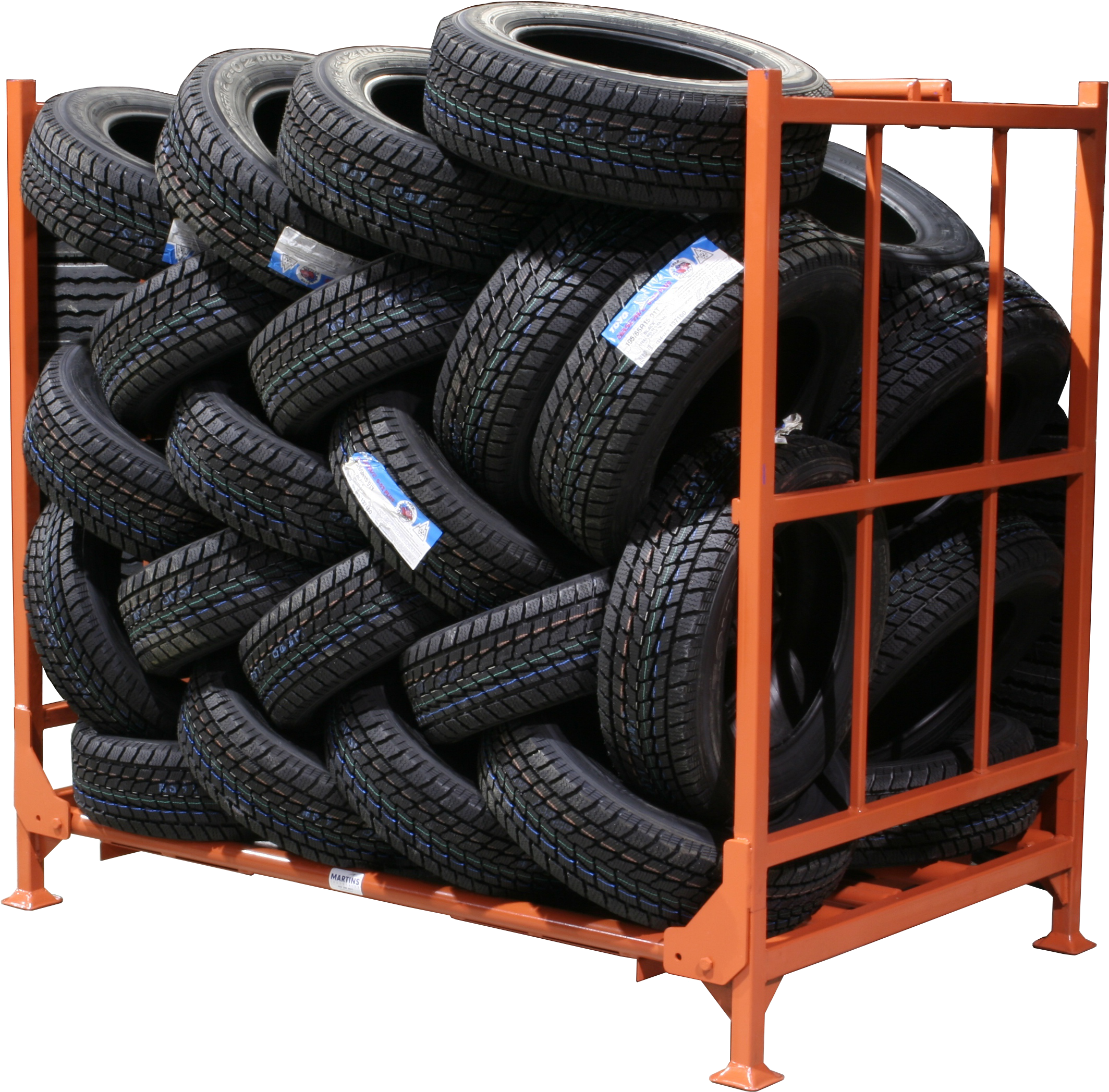 Storing Tires - Cage A Pneu (2904x2300), Png Download