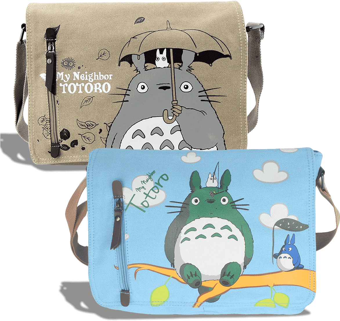 My Neighbour Totoro Sling Messenger Bag - My Neighbor Totoro (1200x1200), Png Download