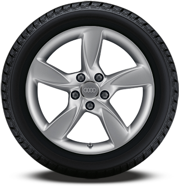 A3 Winter Tires - Wheel And Tire Png (383x374), Png Download