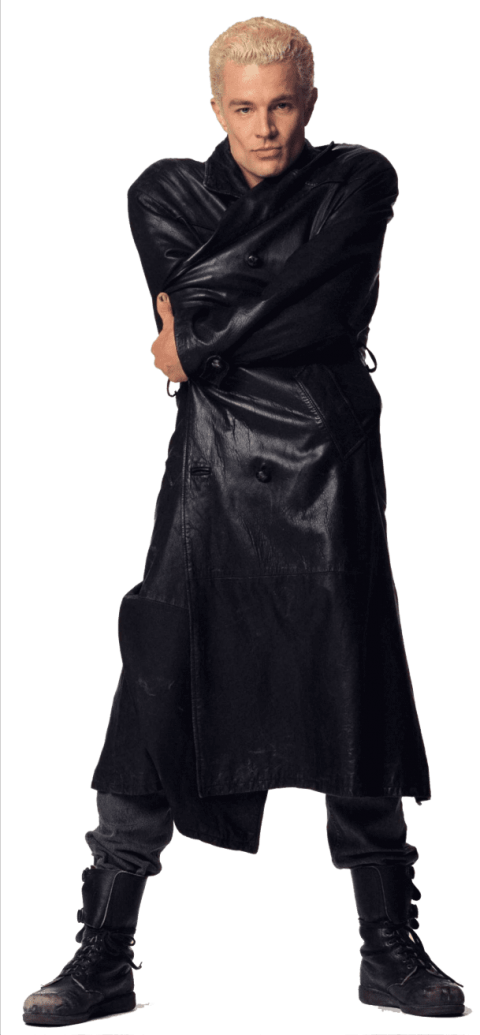 Free Png Vampire Png Images Transparent - Spike Buffy Full Body (480x1035), Png Download