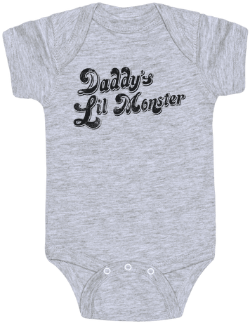 Daddy's Lil Monster Baby Onesy - Periodic Table For Baby (484x484), Png Download