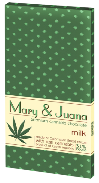 Mary & Juana Milk Chocolate - Mary And Juana Chocolate Review (700x700), Png Download