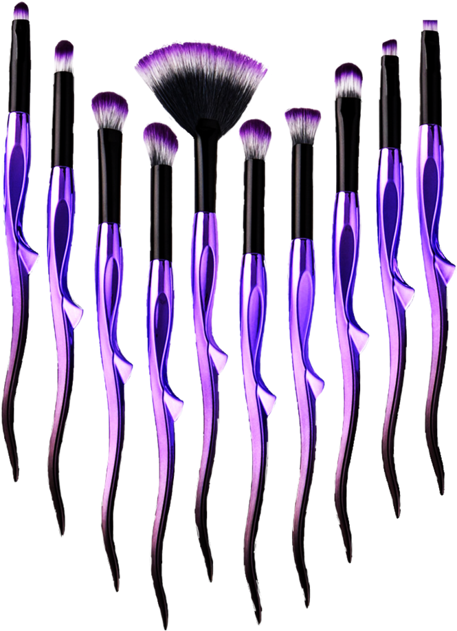 Spooky Trees Makeup Brushes - Belladonna's Cupboard (838x1024), Png Download
