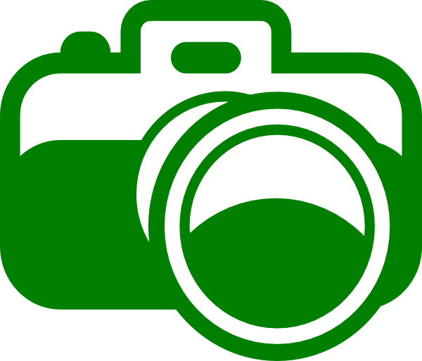 How To Set Use Green Camera Clipart - Black And White Camera Clip Art (600x513), Png Download