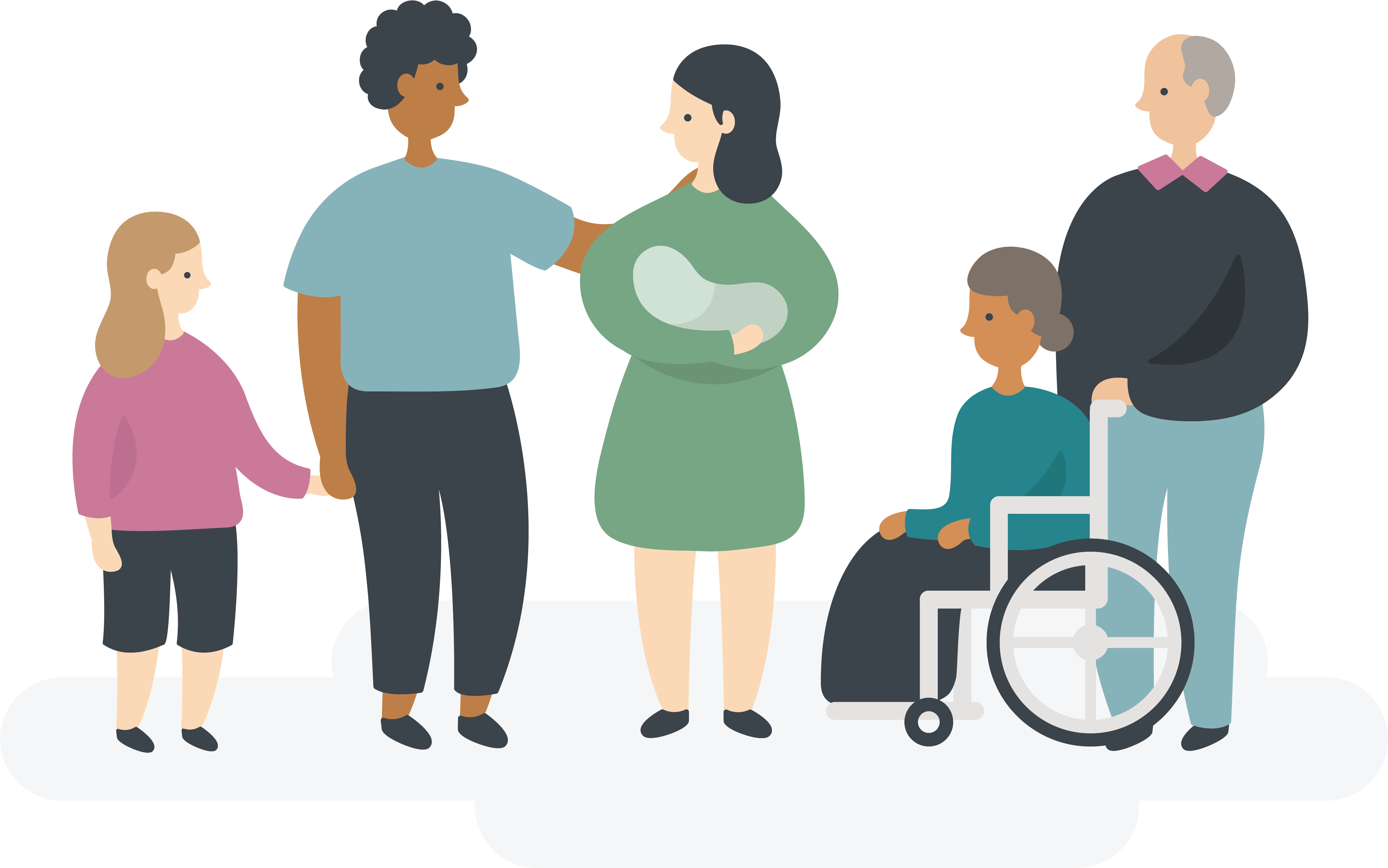 Committed To Looking After The Community We Serve - Community (4395x2847), Png Download