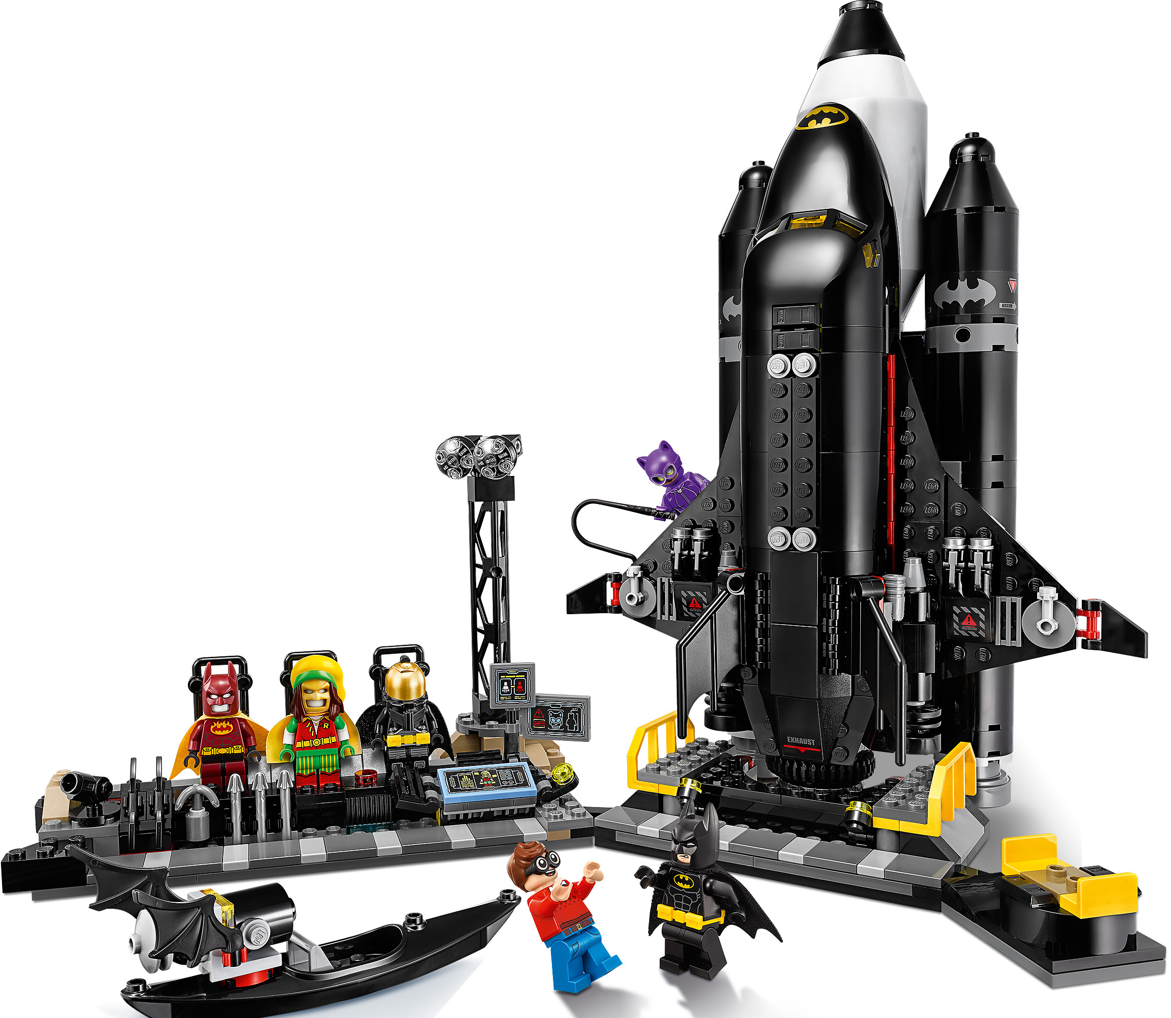 Batman 70923 The Bat-space Shuttle ,, , Large - Lego Batman Space Shuttle (2336x2032), Png Download