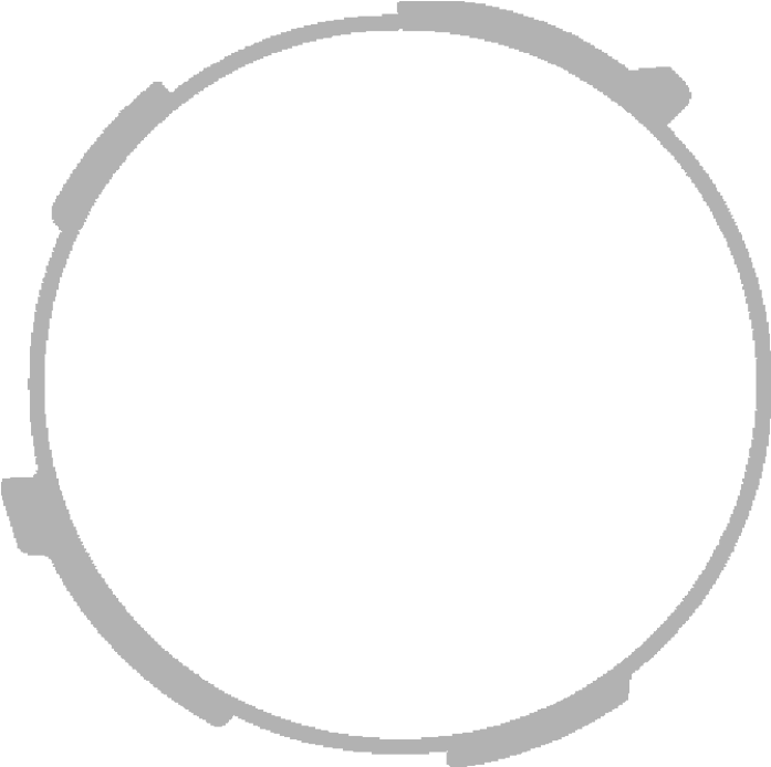 Loading Menu Hud Shapes I Traced Over In Photoshop - Circle (1280x720), Png Download