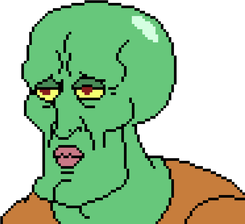 Handsome Squidward Tentacles - Ugly Overwatch Character (940x850), Png Download