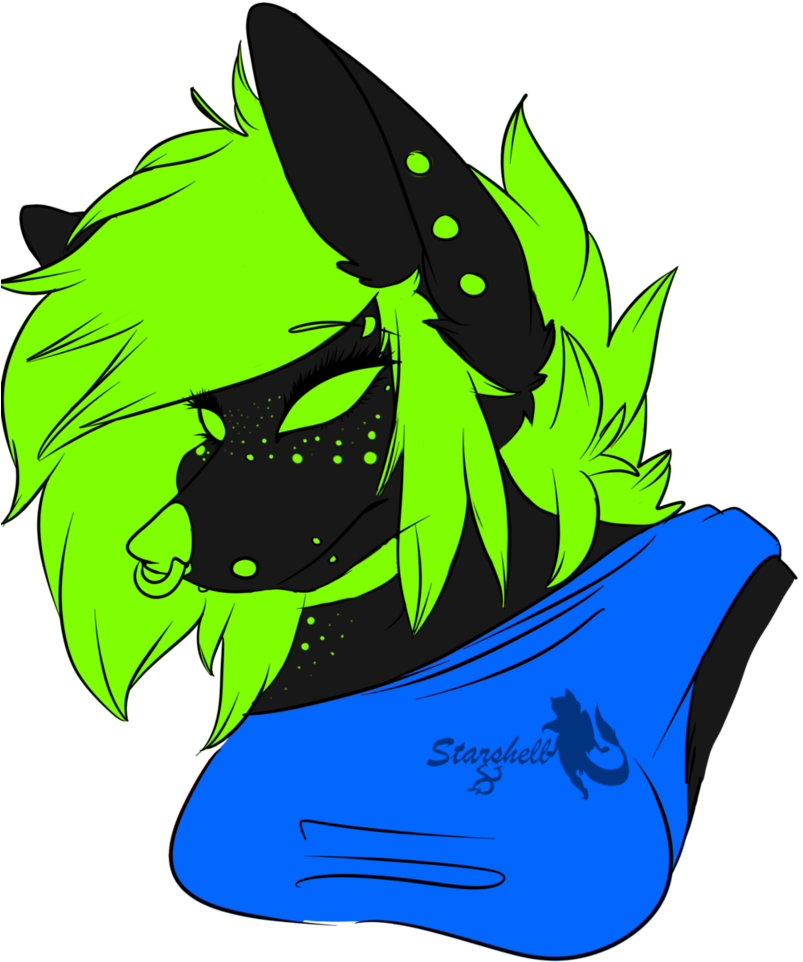 Toxic Furry By Xstarshellx (803x962), Png Download