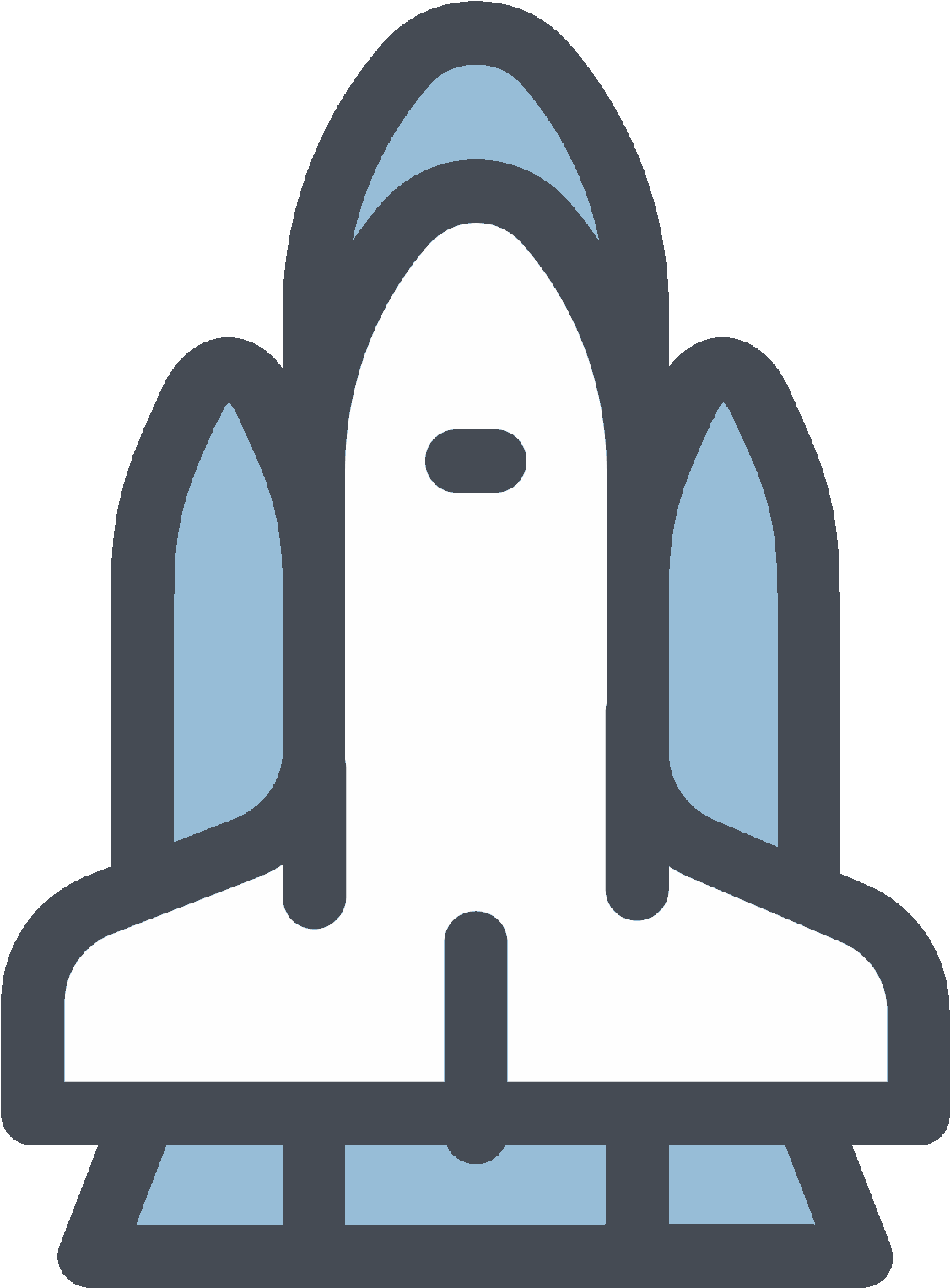 Space Shuttle Icon - Space Shuttle (1600x1600), Png Download