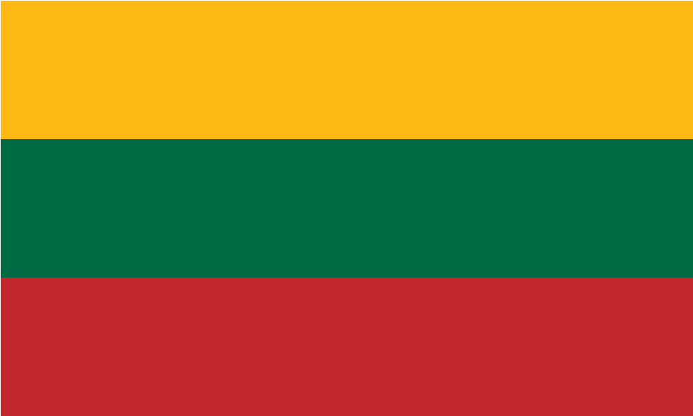 Download Svg Download Png - Flag Lithuania (1024x1024), Png Download