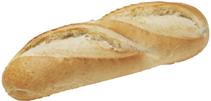 Baguette Pain Png - Parisien Pain (900x600), Png Download