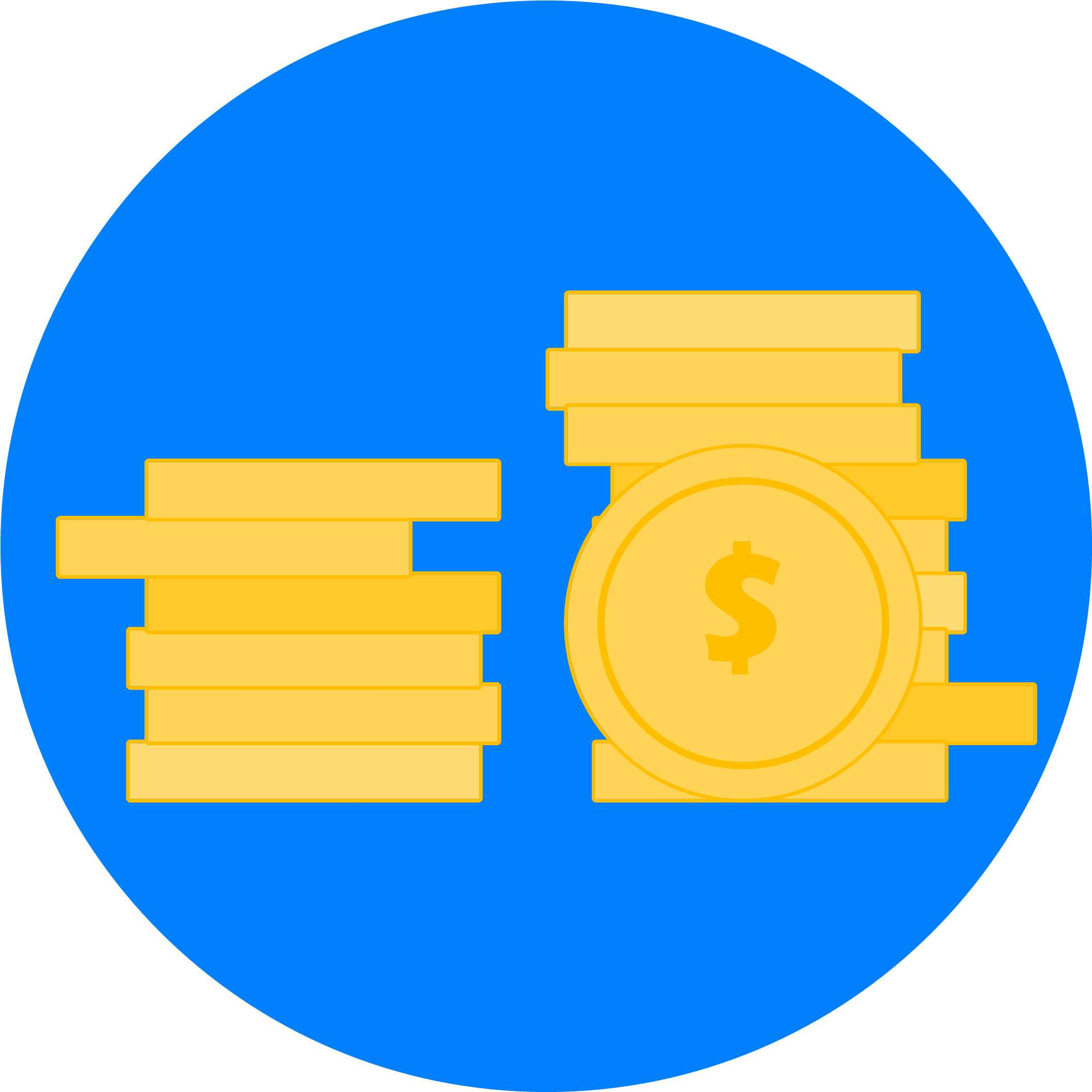 Coins Gold Money Cents Weights 1706118 - Circle (2200x2200), Png Download