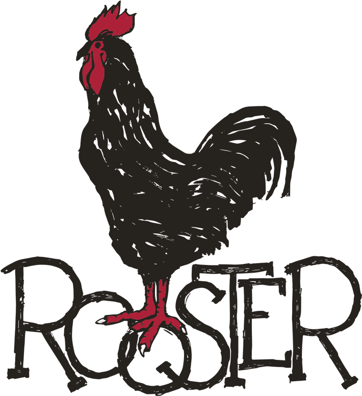 Rooster Rusty Surfboards Logo - Rusty Rooster (1000x1000), Png Download