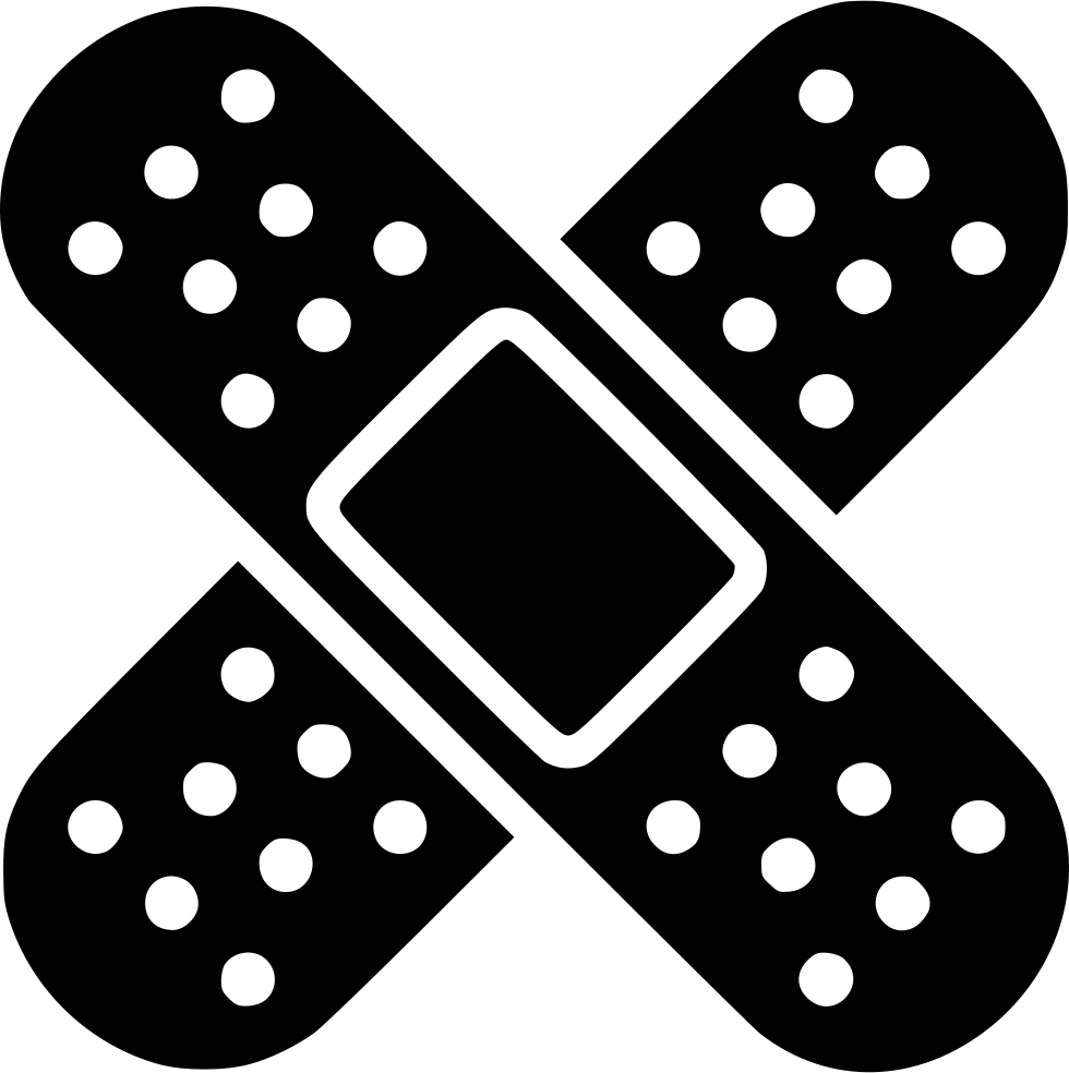 Png File Svg - Vector Bandage Icon (980x984), Png Download
