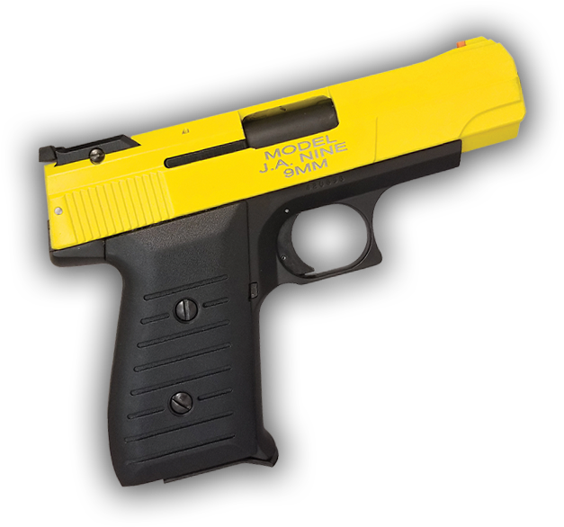 Bold Pistol Red Cocked Indictor • Massive Screw Adjustable - Jimenez Arms, Inc. (648x648), Png Download