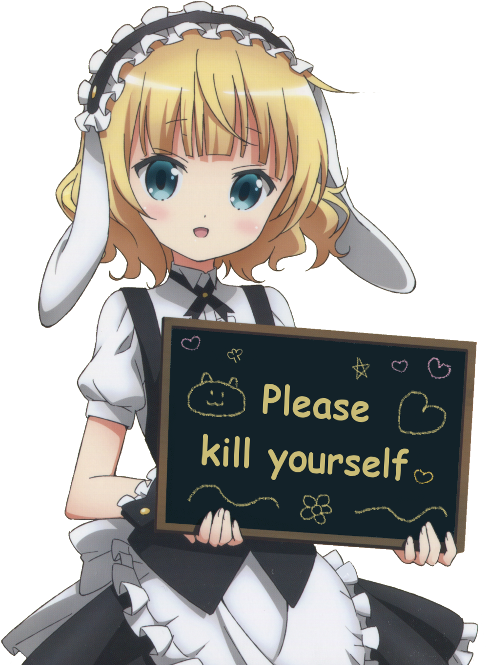 View 1523035312122 , - Anime Girl Kill Yourself (1024x1387), Png Download
