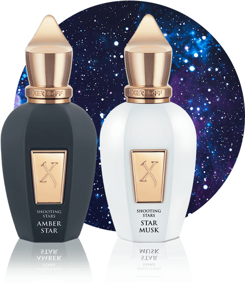 Amber Star & Star Musk - Perfume (526x561), Png Download