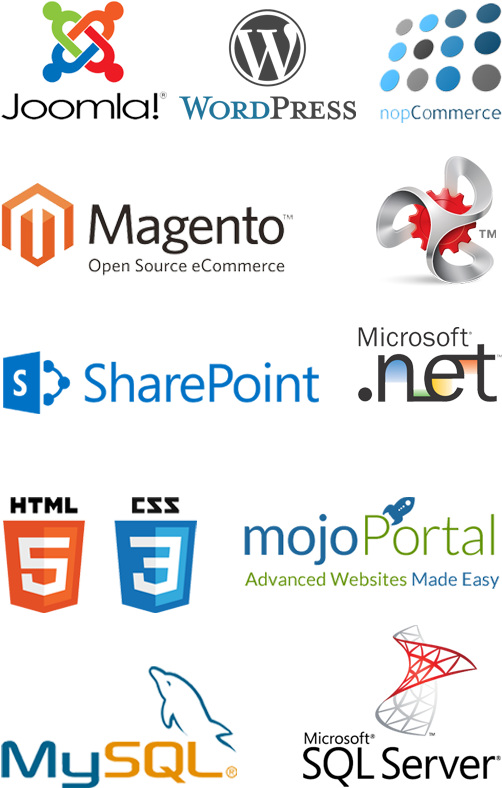 Webtechnologylogos - Web Design (560x900), Png Download