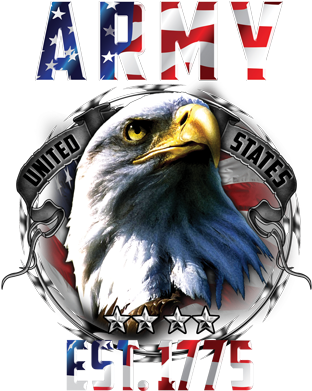 U.s. Army Eagle Pride Baseball Sleeve Shirt (400x400), Png Download