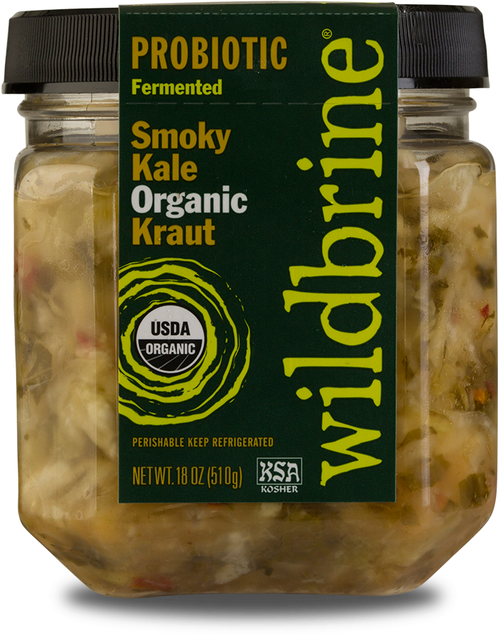 Wildbrine Smoky Kale Kraut (900x1050), Png Download