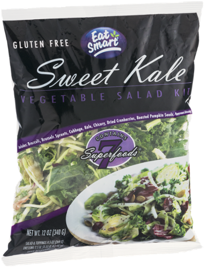 Eat Smart Vegetable Salad Kit, Sweet Kale - 12 Oz (600x600), Png Download