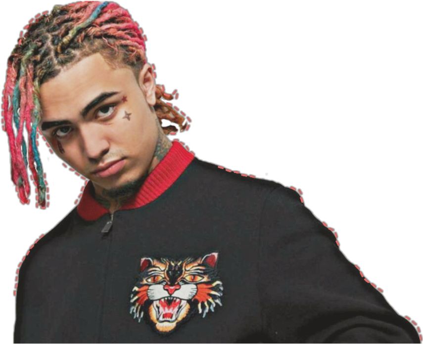 Lil Pump Hairstyle Name (1024x1024), Png Download