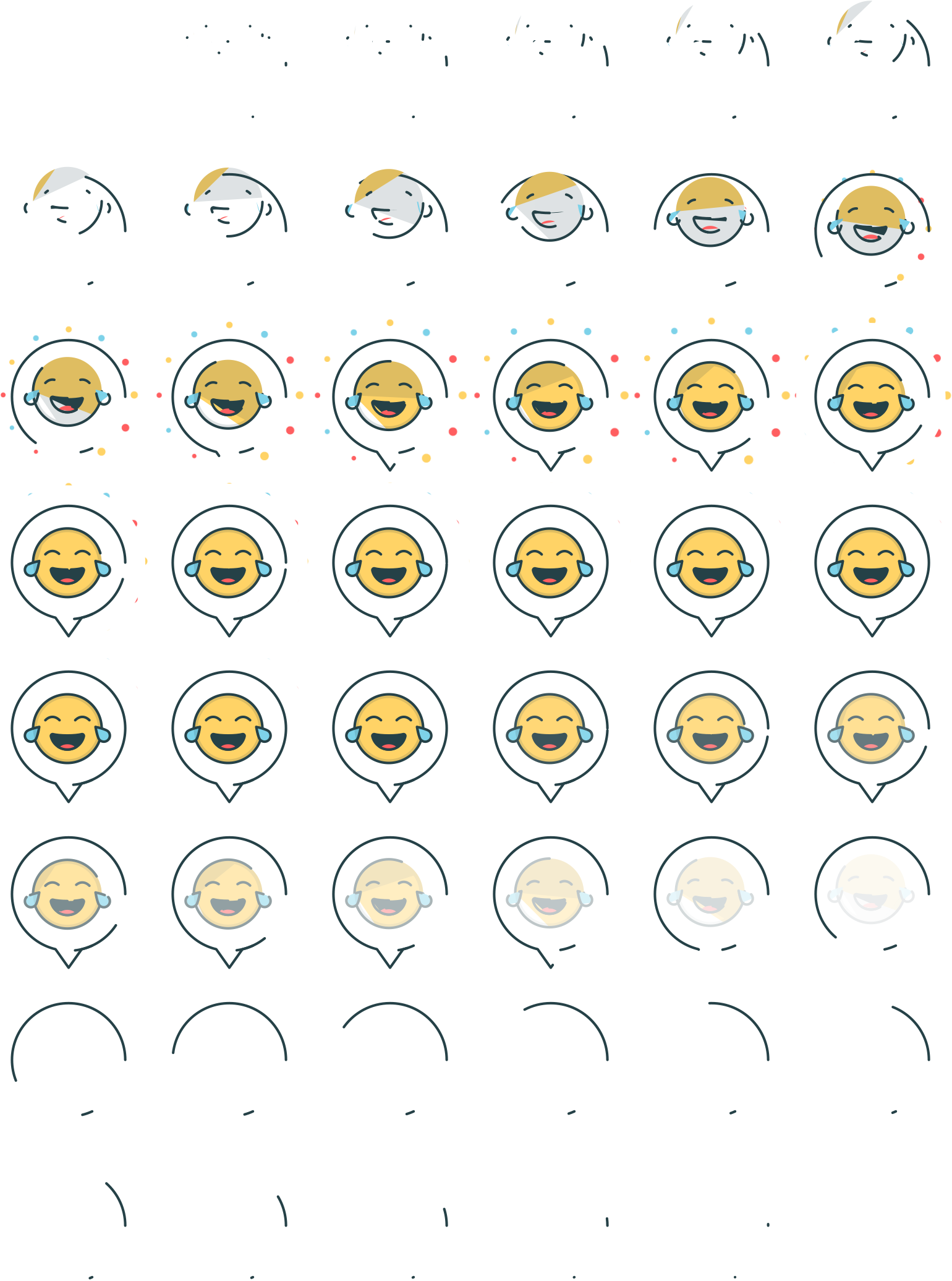 3 Bubble Emoji - Emoji (1560x2144), Png Download
