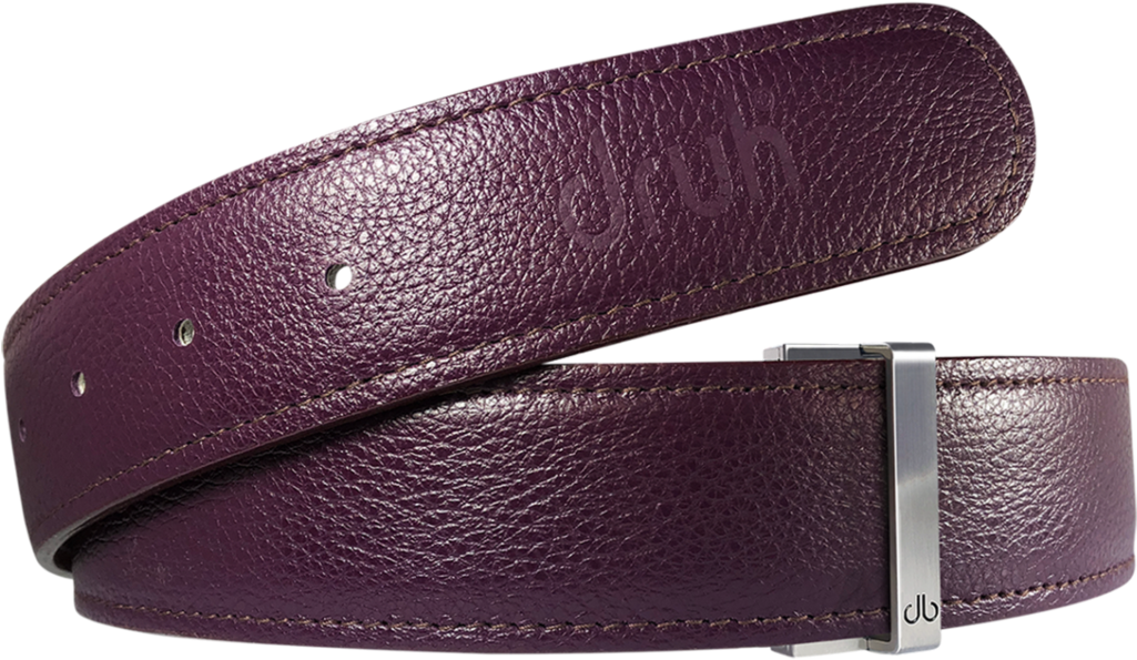 Purple Full Grain Texture Leather Belt - Belt (1024x1024), Png Download