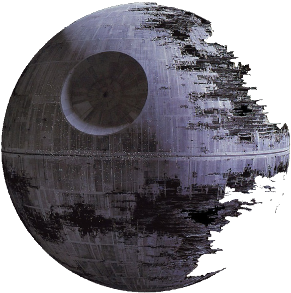 The Death Star Ii Was The Second Death Star Battlestation - Star Wars Death Star Transparent (1024x819), Png Download