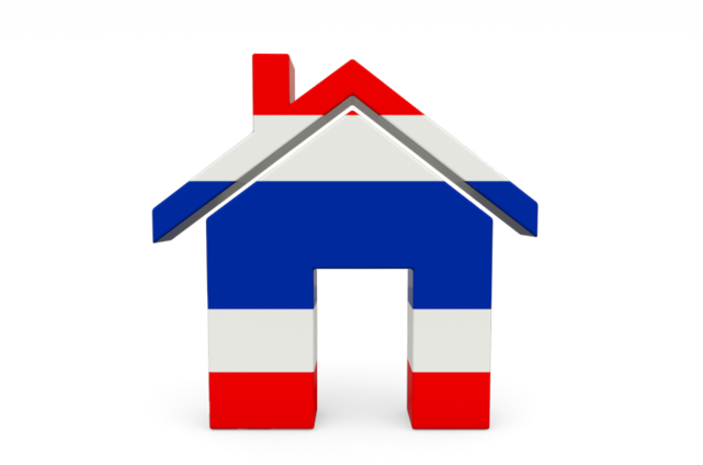 Thailand Home Icon (640x480), Png Download