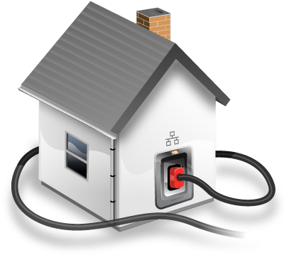 Connected, Home, House, Local, Network Icon - Local Area Network Icon (400x400), Png Download