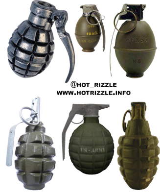 Grenade Hd Png Pluspng - Grenade Hd (327x400), Png Download