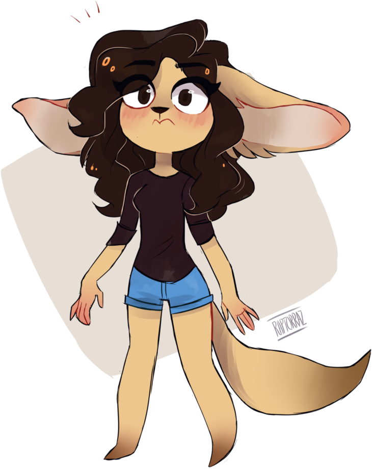 Cute Furry Female Ocs (837x954), Png Download