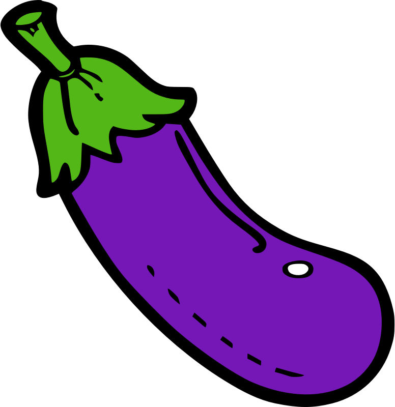 Eggplant Clipart Download - Clipart Images Of Eggplant (776x800), Png Download