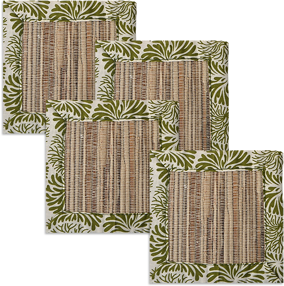 Waterlily Avocado Tumbleweed - Drink Coaster (600x600), Png Download