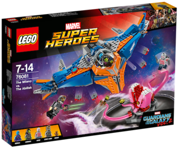 Lego The Milano Vs The Abilisk (500x500), Png Download