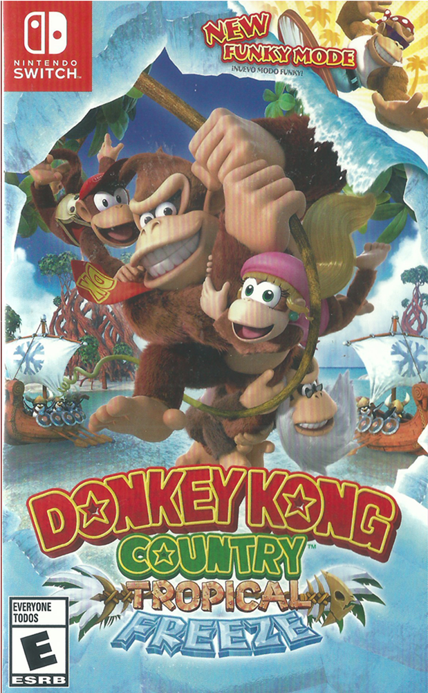 Donkey Kong - Nintendo Donkey Kong Country Tropical Wii U (1000x1000), Png Download